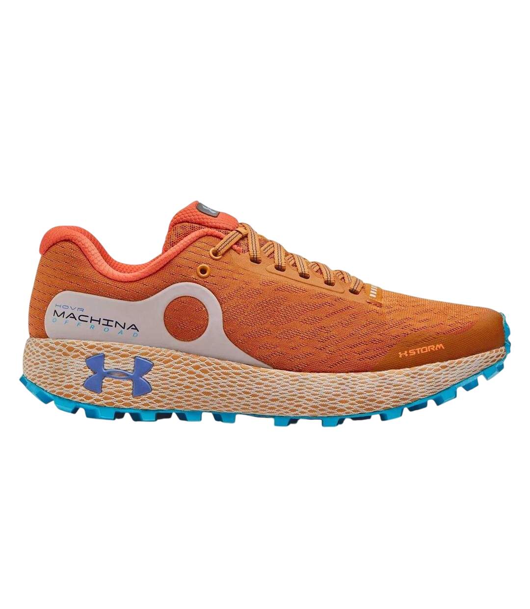 Mens Hovr Machina Off Road Shoes Orange Under Armour-1