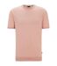 Mens Tramonte Knitted T-shirt Pink Boss-2