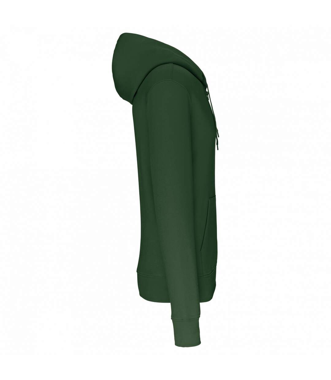 Veste à capuche homme vert forêt Kariban-3