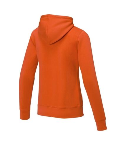 Sweat à capuche charon femme orange Elevate Elevate