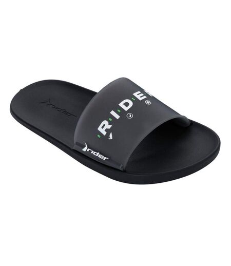 Claquettes Motif/style Graphique Homme Noir Rider