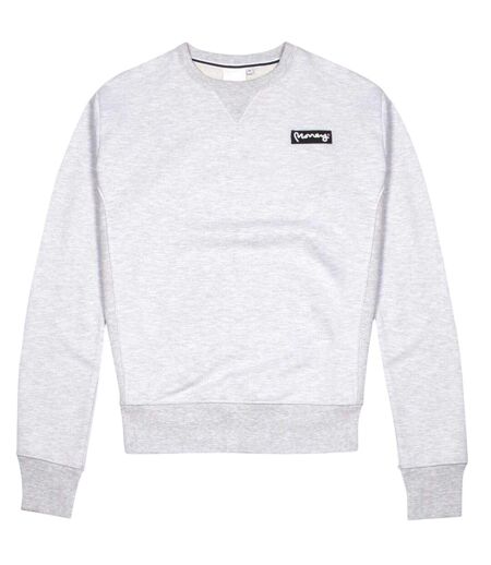 Mens Super Logo Sweatshirt White Money