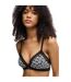 Womens/ladies Daisy Bralette Black Daisy Hugo-4
