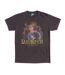 T-shirt Motif Jareth Le Roi Des Gobelins Motif/style Boule De Cristal Adulte Noir Charbon Labyrinth-1