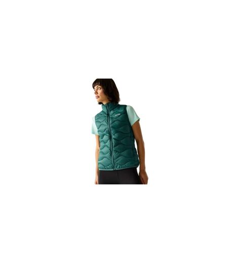 Doudoune Sans Manches Motif/style Matelassé Hydi Femme Vert Sarcelle Regatta