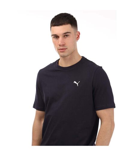 T-shirt Homme Bleu Marine Puma