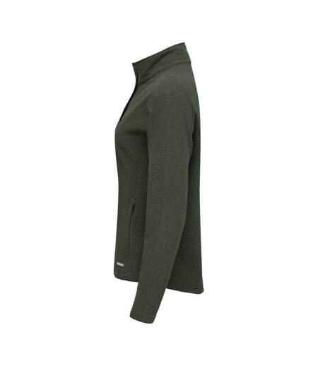 Womens/ladies Hunts Point Fleece Jacket Ivy Green Cutter & Buck