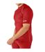 Base layer sport à manches courtes homme rouge Rhino