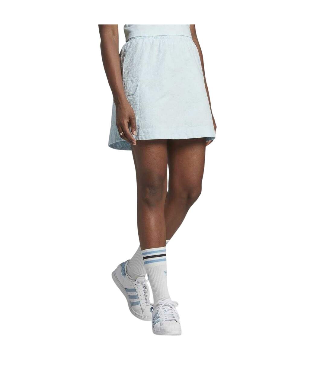 Mini Jupe Tennis Originals Femme Bleu Adidas-3