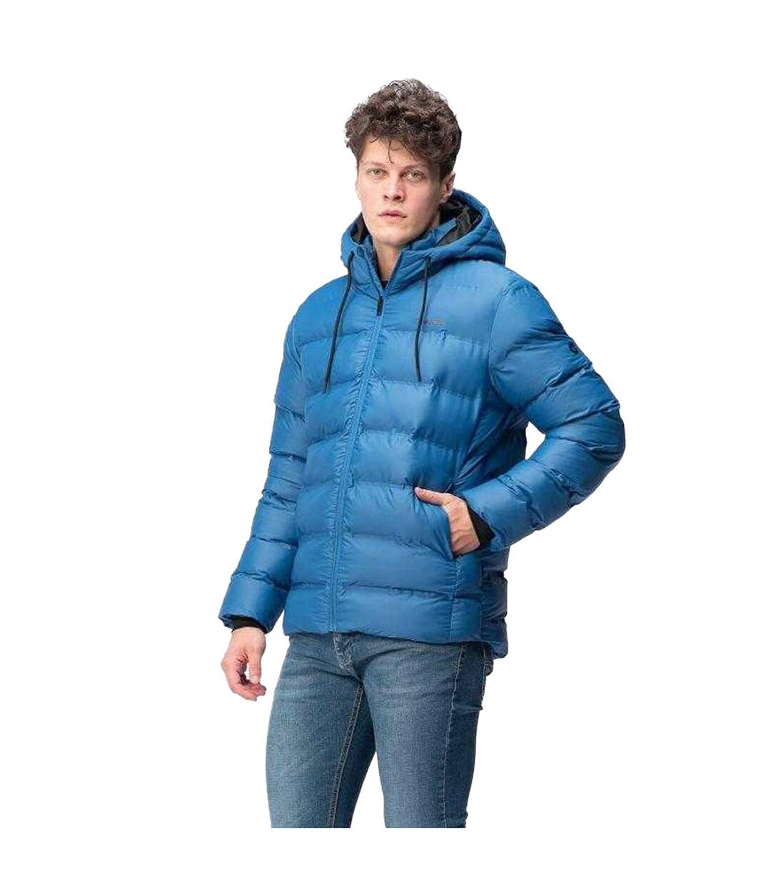 Doudoune Motif/style Hiver Diorro Homme Bleu Hi-Tec-1