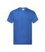 Fruit Of The Loom Mens Original Short Sleeve T-Shirt (Royal) - UTPC124
