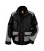 Veste Lite Adulte Gris Noir Orange WORK-GUARD By Result-2