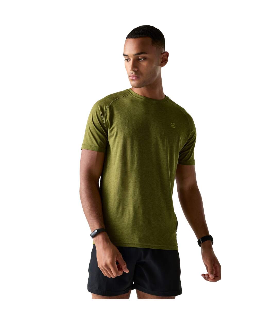 Mens Persist Marl T-shirt Nephrite Green Dare 2B-1
