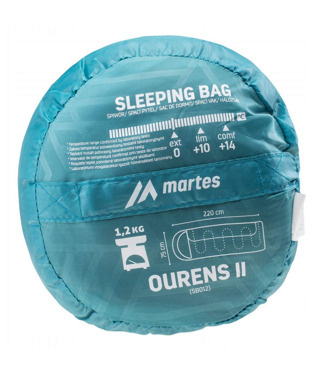 Sac De Couchage Ourens Taille Unique Noir Noir Martes-4