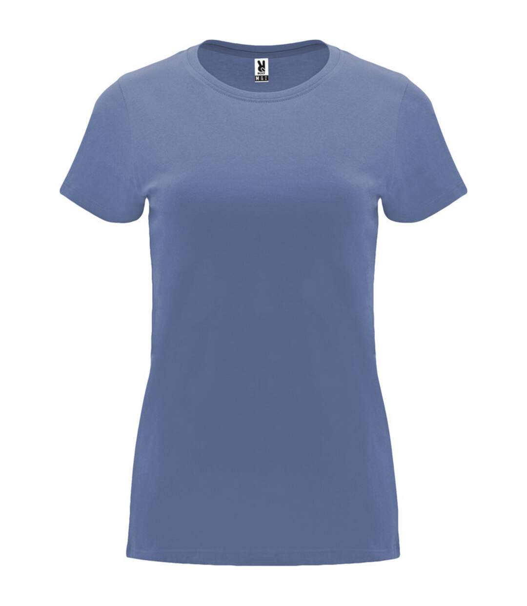 T-shirt capri femme bleu denim Roly