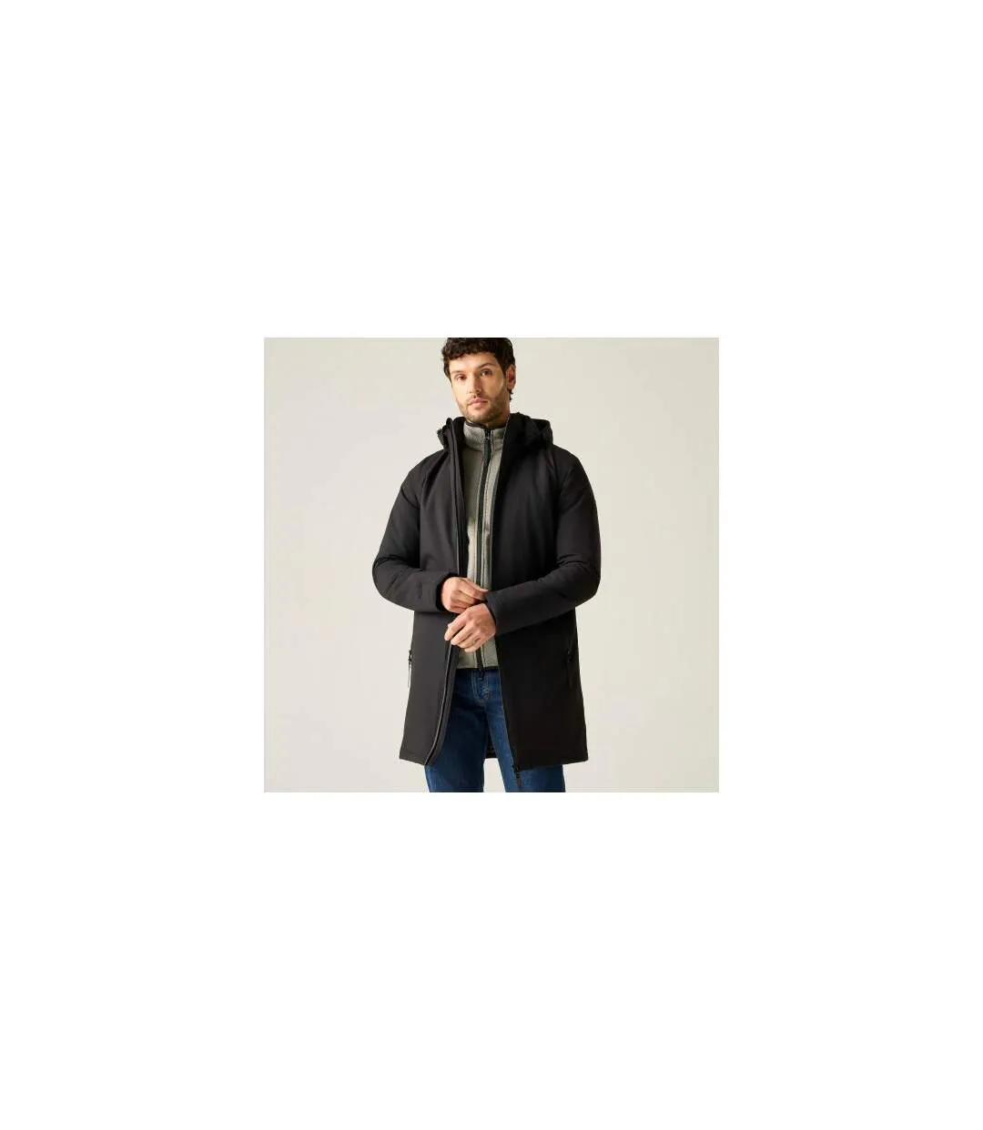 Veste Imperméable Merzen Homme Noir Regatta-1