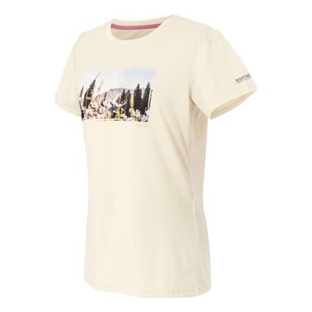 T-shirt fingal femme vanille clair Regatta