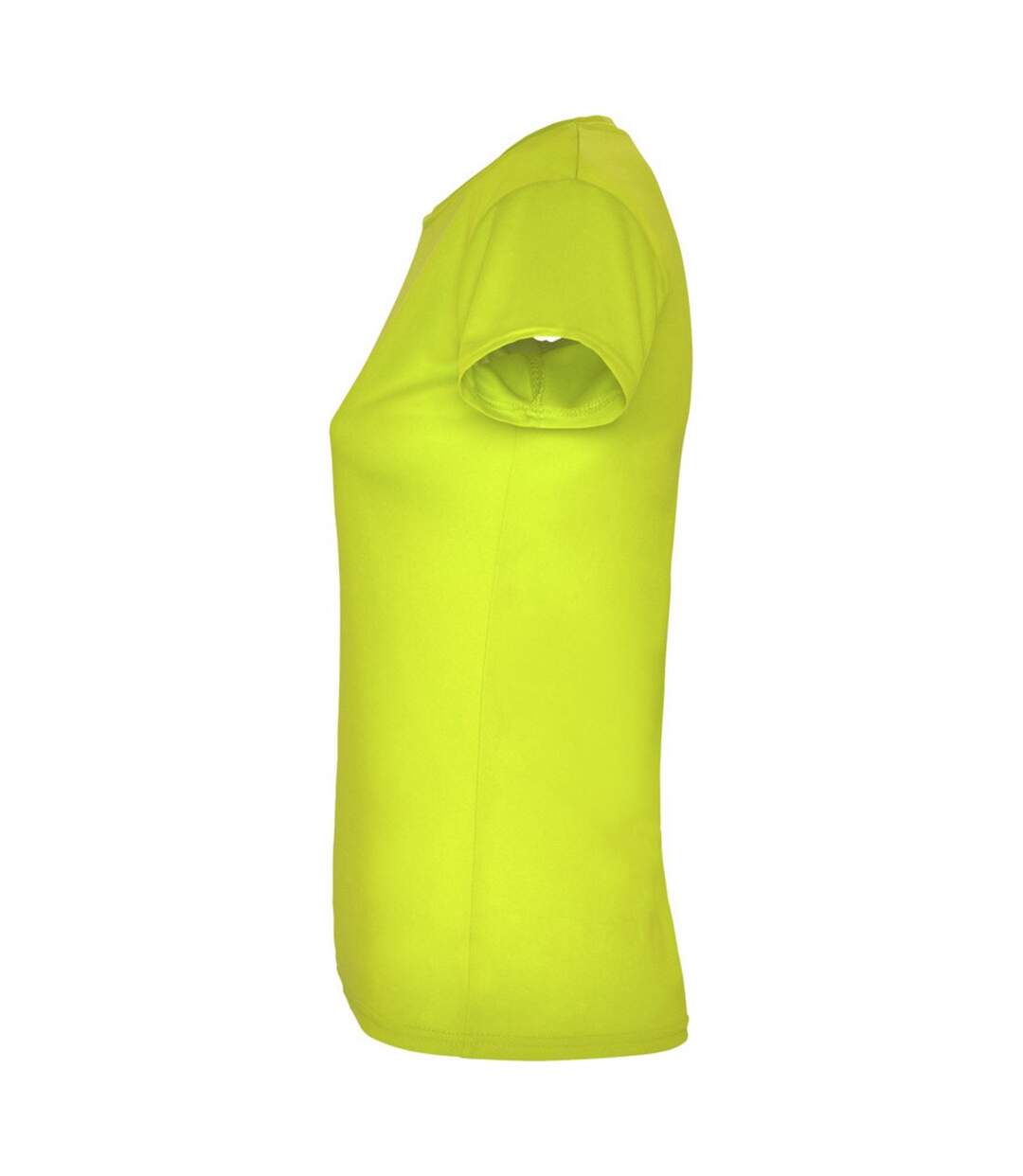 T-shirt montecarlo femme jaune fluo Roly-3