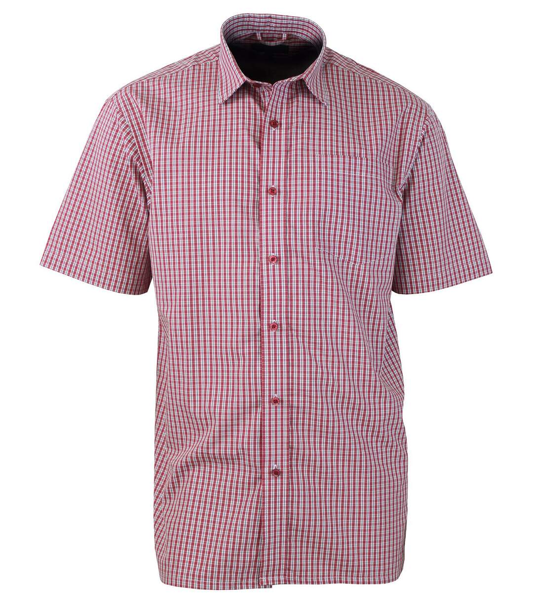 Chemise manches courtes 1 poche poitrine CH4040 - MD-1