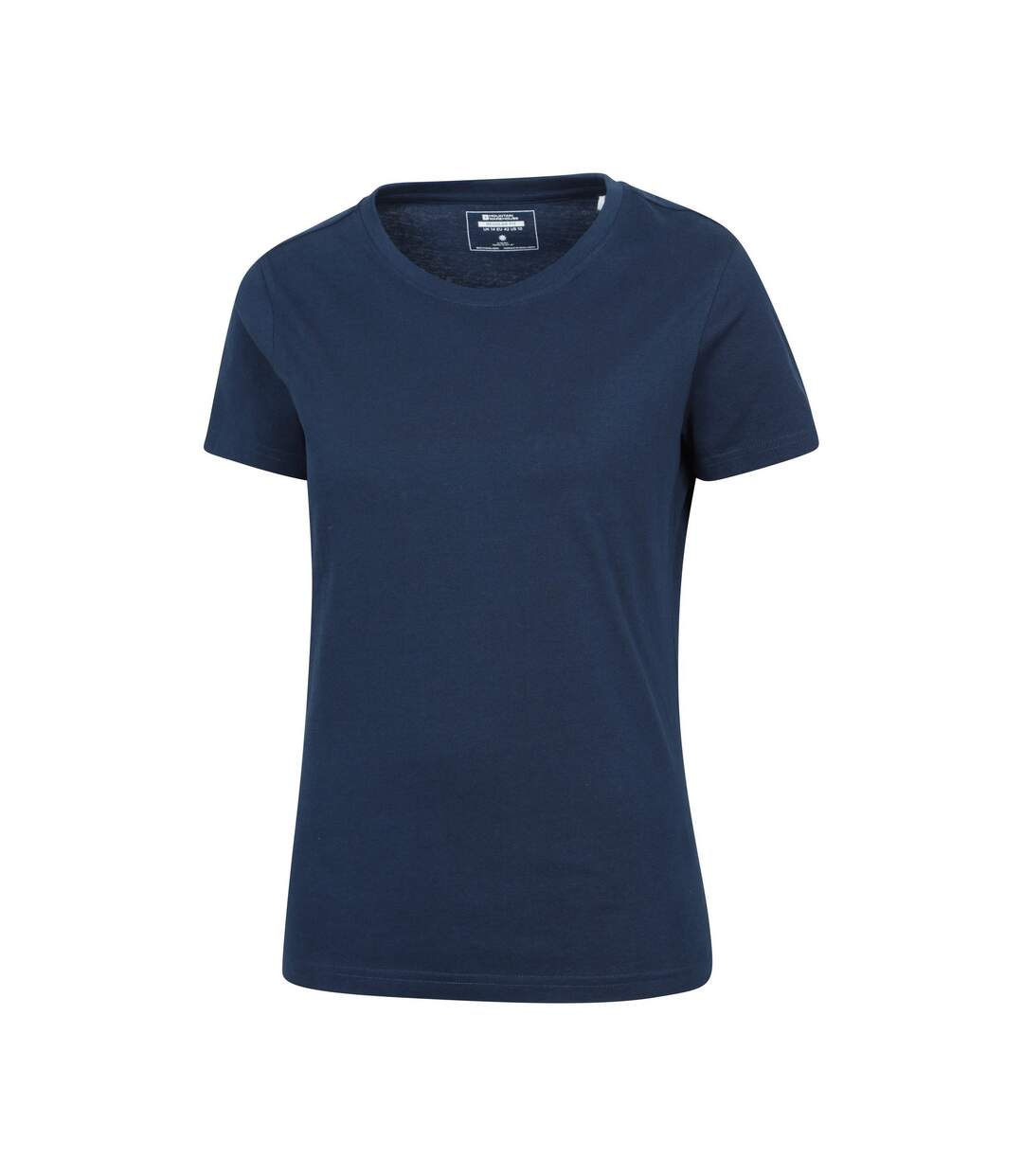 T-shirt basic femme bleu marine Mountain Warehouse-4