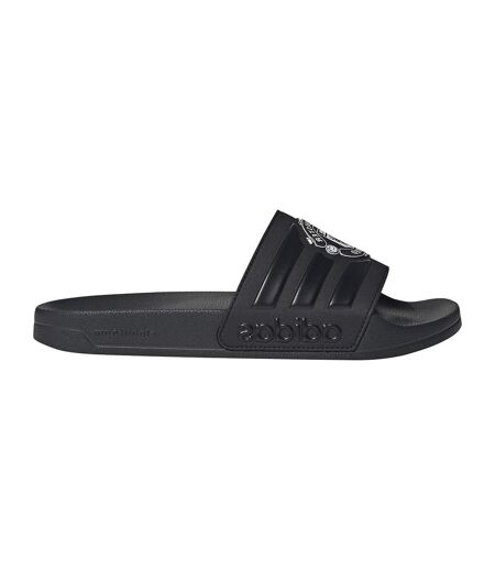 Tongs Motif/style Manchester United Fc Adulte Noir Adidas