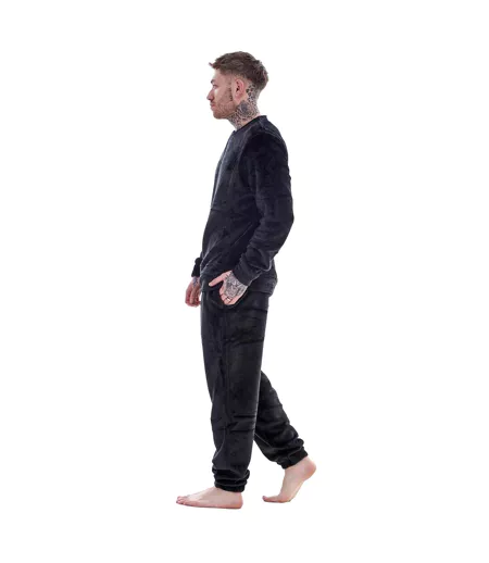 Ensemble De Pyjama Long Homme Noir Keanu