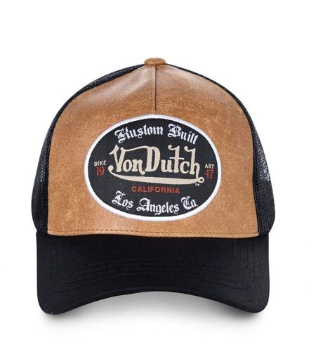 Casquette baseball filet Von Dutch Grl Marron