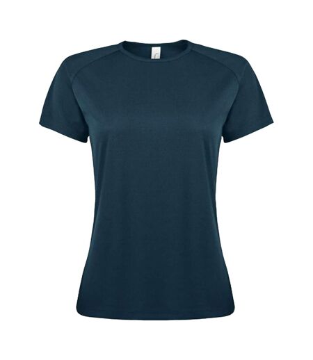 T-shirt Sporty Femme Bleu Pétrole SOLS