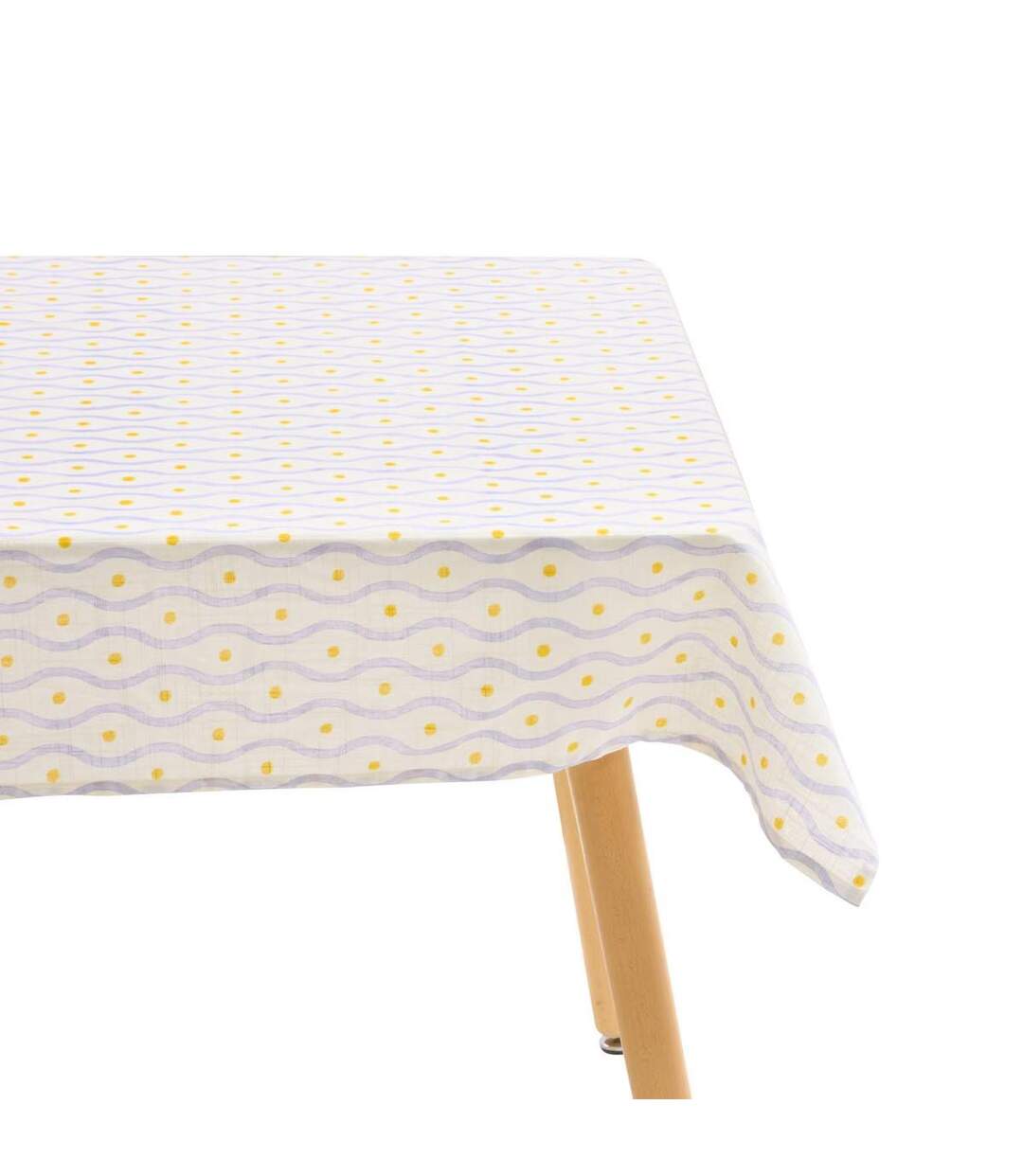 Nappe Imprimé Fruity 140x240cm Blanc-1