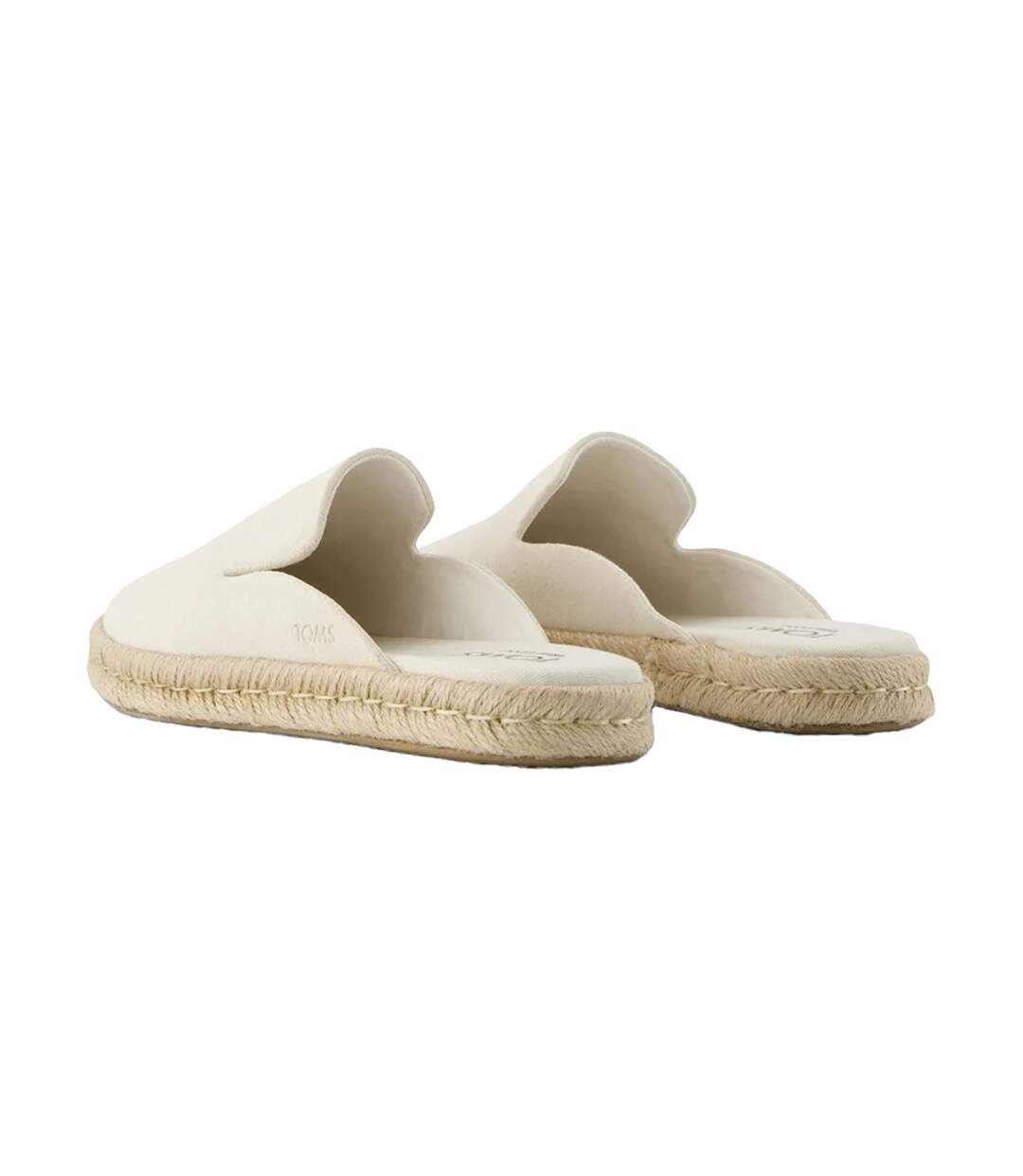 Womens/ladies Santiago Suede Mules Light Sand Toms-2
