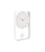 Horloge Style Pendule Charm - L. 20 x H. 32 cm - Blanc