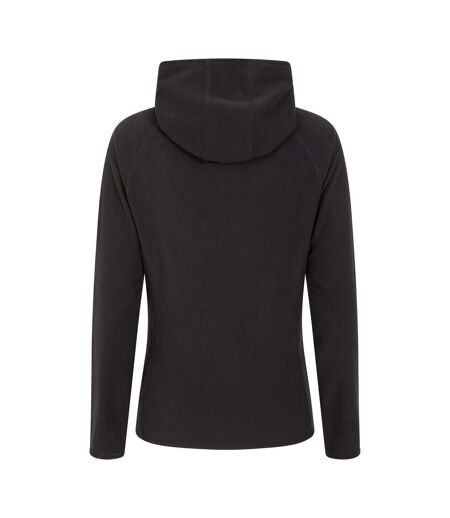 Mountain Warehouse Womens/Ladies Camber Hooded Fleece (Black) - UTMW993