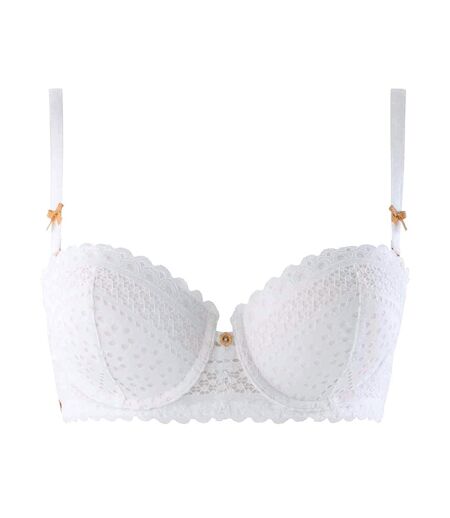 Soutien-gorge ampliforme coque moulée blanc Instinct