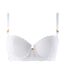 Soutien-gorge ampliforme coque moulée blanc Instinct-1