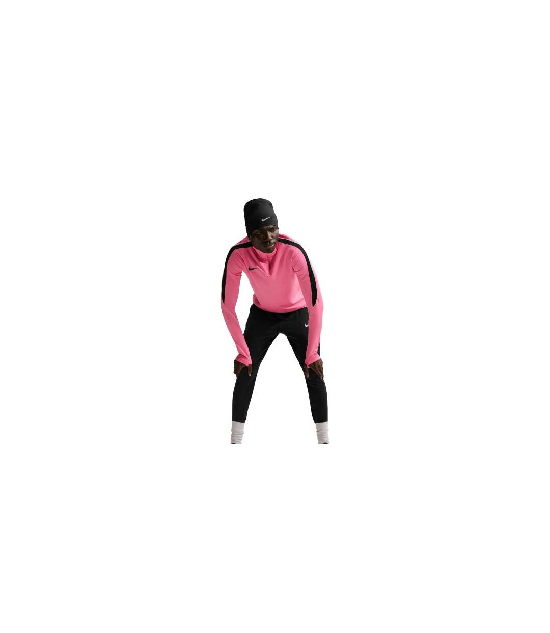 Mens Strike Tapered Tracksuit Bottoms Black Pink Nike-1
