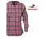 Chemise à carreaux homme WINCHESTER TARGET à carreaux gris : le confort thermique du pur coton gratté-4
