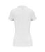 Polo uni femme blanc Asquith & Fox-2