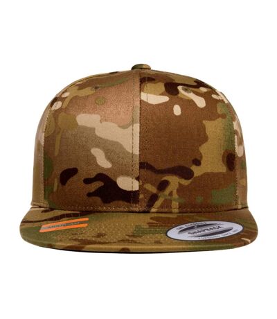 Casquette flexfit classic marron Yupoong