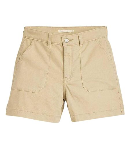 Short Femme Beige Foncé Levis
