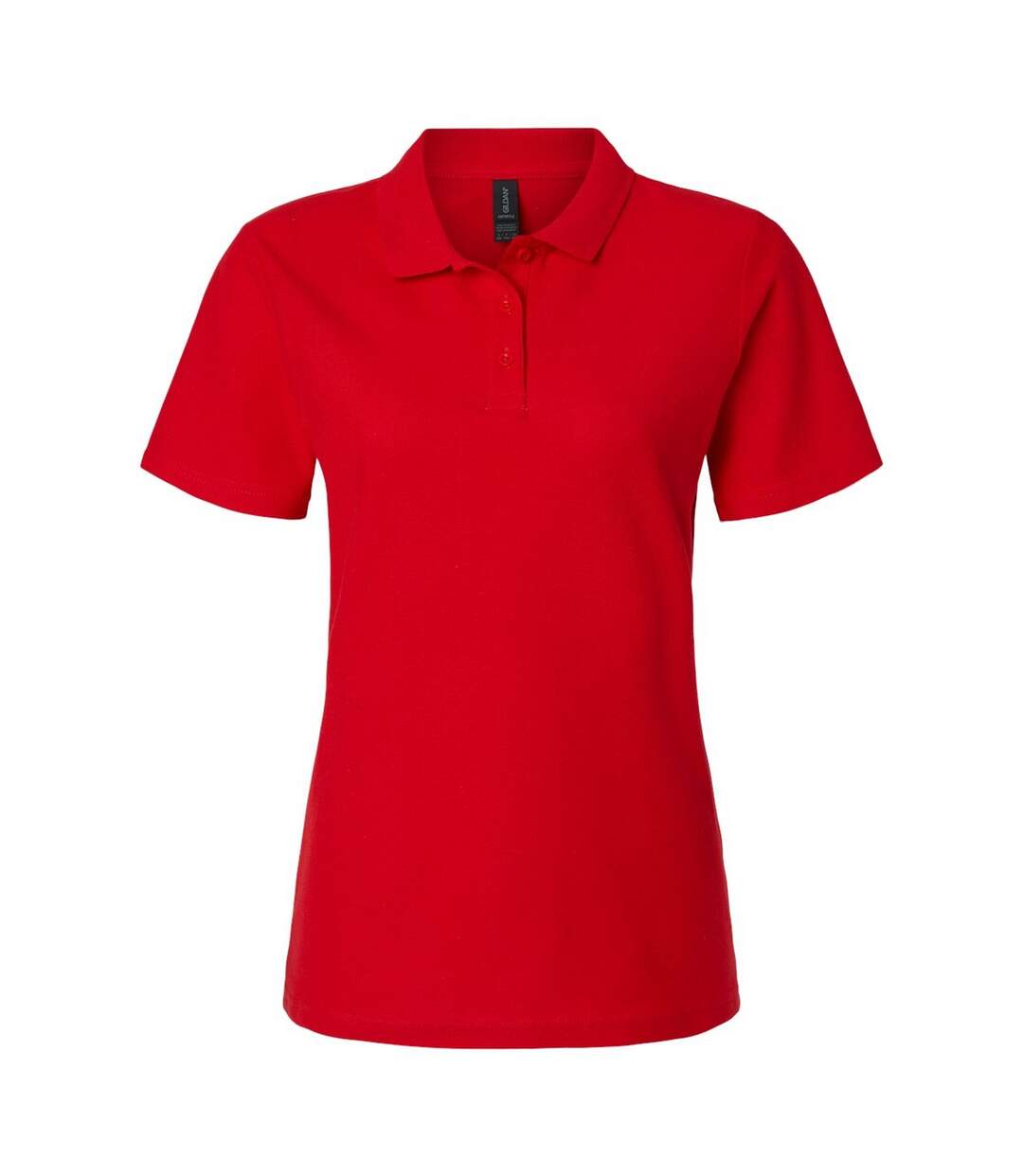 Polo Softstyle Femme Rouge Vif Gildan-1