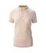 Polo Manches Courtes Femme Blanc Cassé Magnum-1