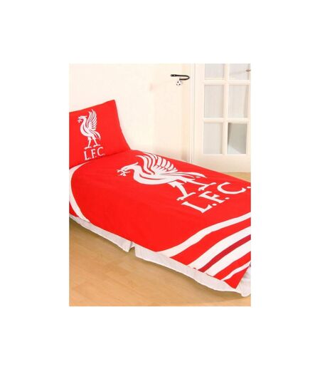 Liverpool FC - Parure de lit (Rouge / Rouge / Blanc / Blanc) - UTAG421