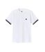 Mens Henley Regular T-shirt White Pretty Green-1