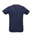 T-shirt Sprint Adulte Bleu Marine Français SOLS-2