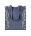 Atlanta Twin Handle Drawstring Bag One Size Heather Blue SOLS-1