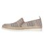 Womens/ladies Twin Gore Woven Slip-on Espadrilles Multicoloured Skechers-2
