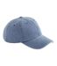 Casquette De Baseball Motif/style Uni Bleu Moyen Beechfield-1