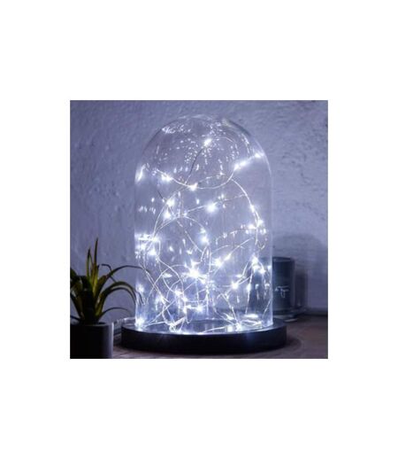 Guirlande Lumineuse 40 Led Blanc 395cm Chrome