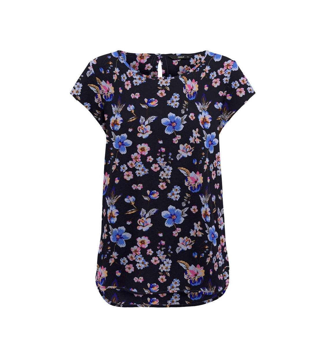 Top Marine à fleurs Femme Only Nova - 34-1