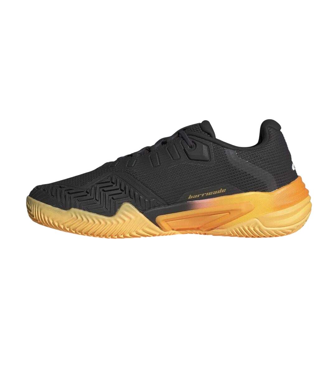 Chaussures De Tennis Barricade Clay Homme Noir Métal Rose Pâle Adidas-3